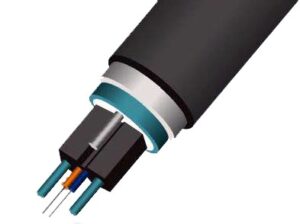 armoured fibre optic cable