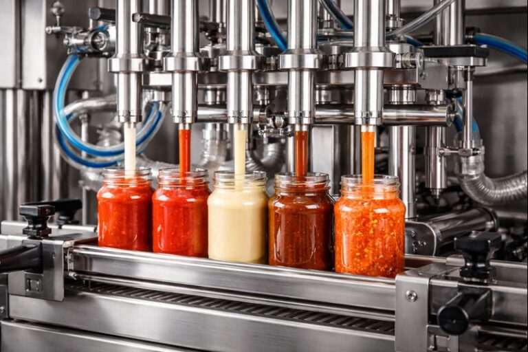 sauce bottling machine