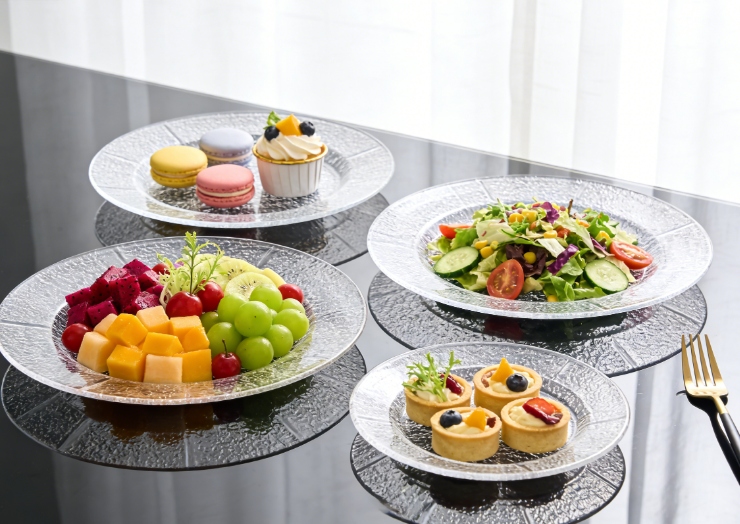 acrylic serving plate