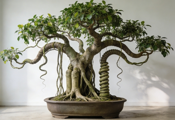 aerial roots ficus bonsai