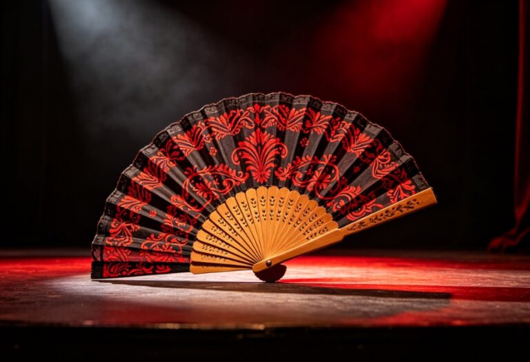 flamenco hand fan