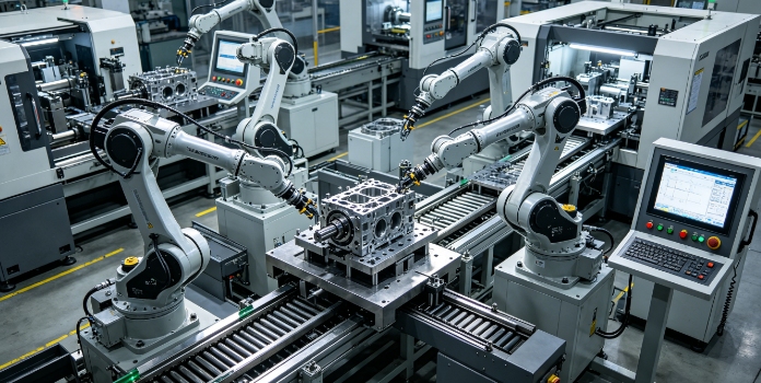 5 axis robot arm
